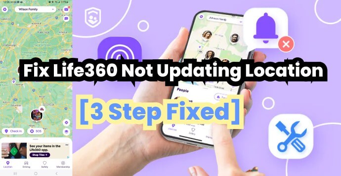 life360 not updating location