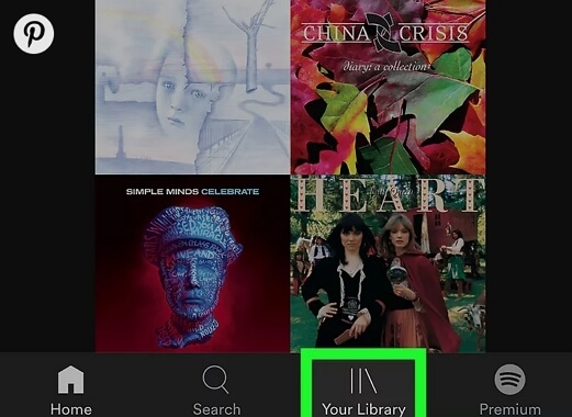 log out Spotify on iPhone