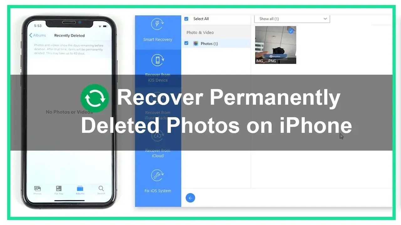 recover permanently deleted photos from iphone