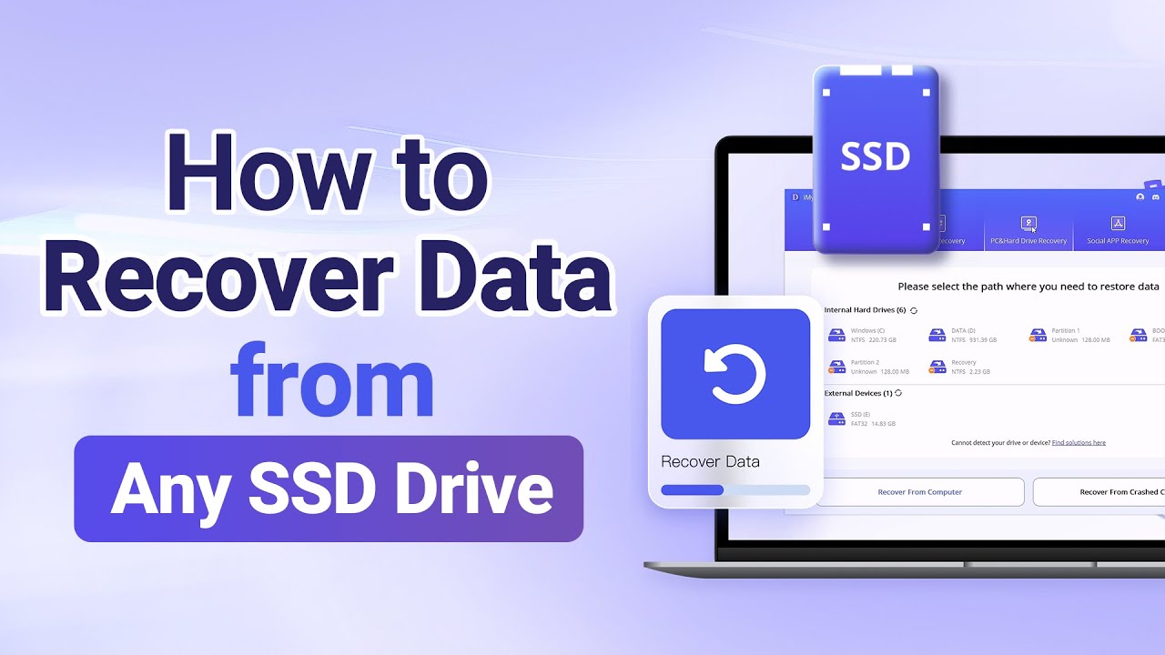 how to recover files from ssd