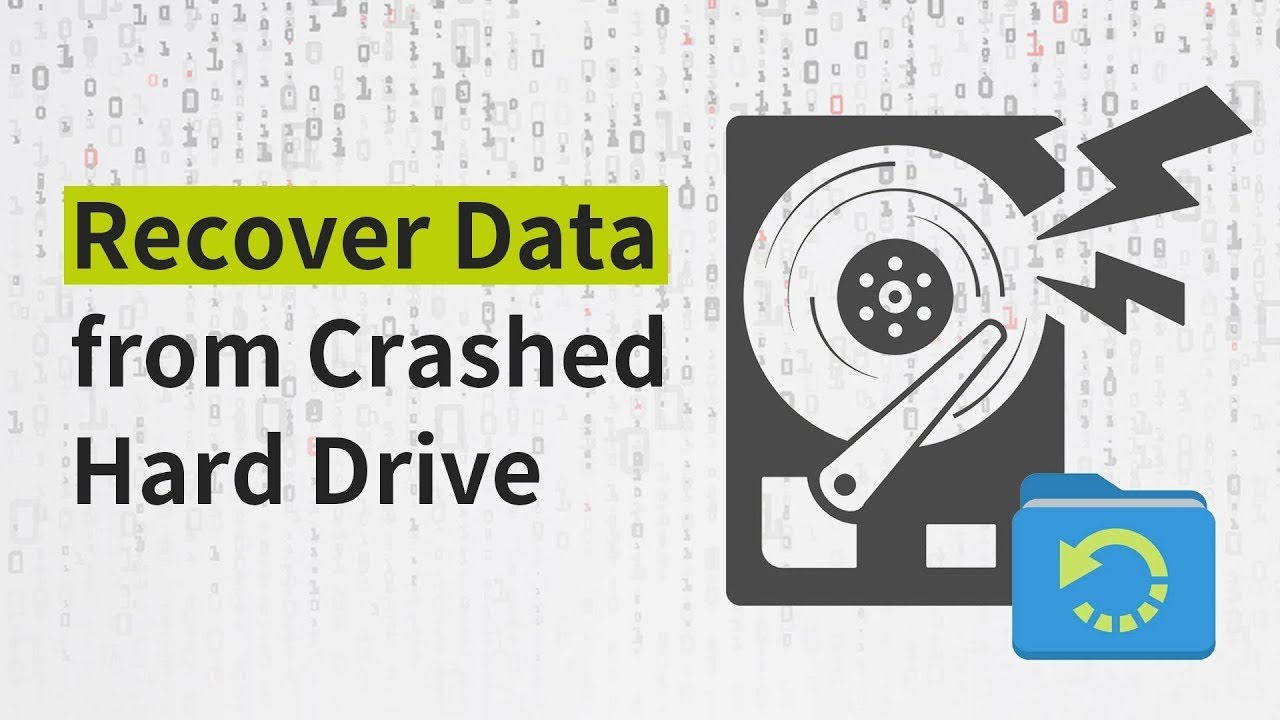 How to Recover Data from Crashed/Damaged Hard Drive [Simplest Way]
