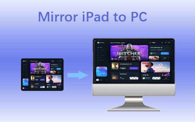 mirror ipad to pc