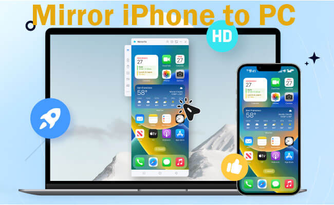 mirror iphone to pc