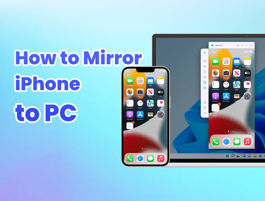 mirror iphone to pc or laptop