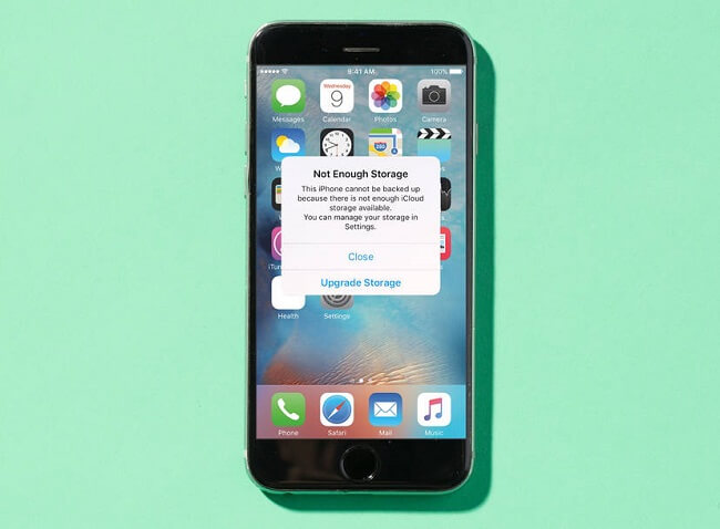 not enough storage on iphone