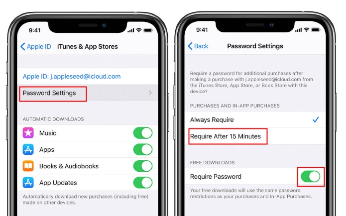 how to stop app store keeps asking for password when downloading apps via itunes & app store settings