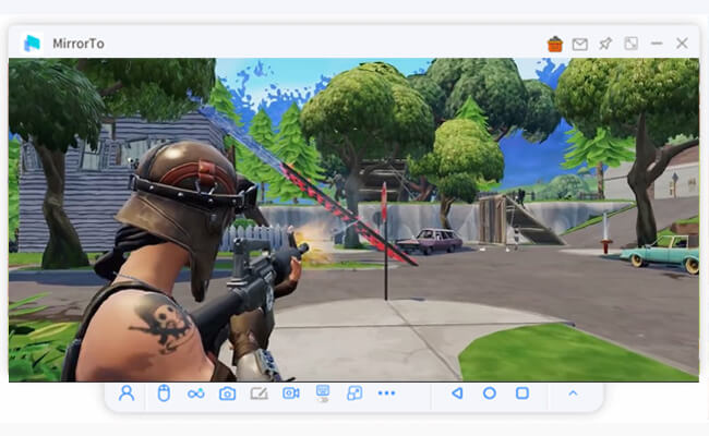 play fortnite android on pc