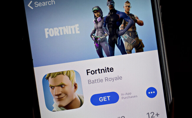 play fortnite on epic game app store