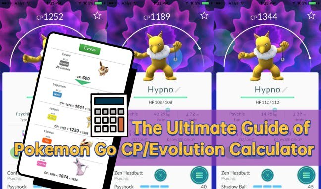 pokemon go evolution cp calculator