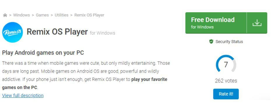 Remix OS Player