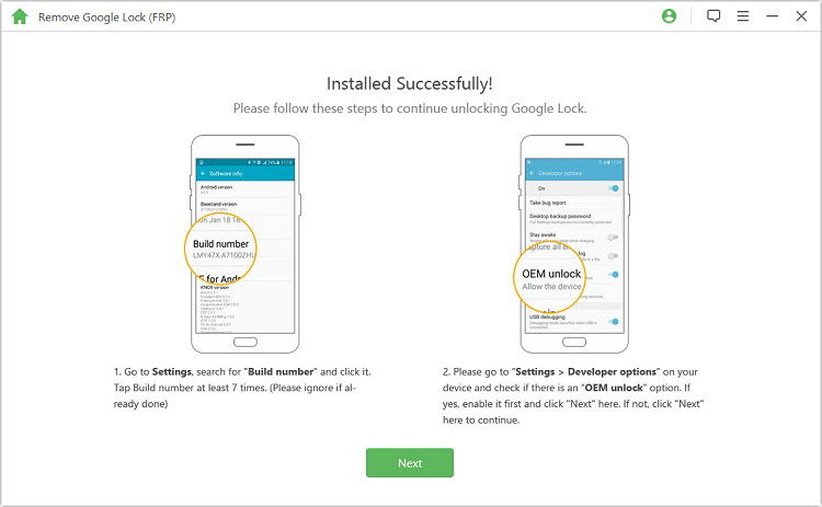 enable oem lock