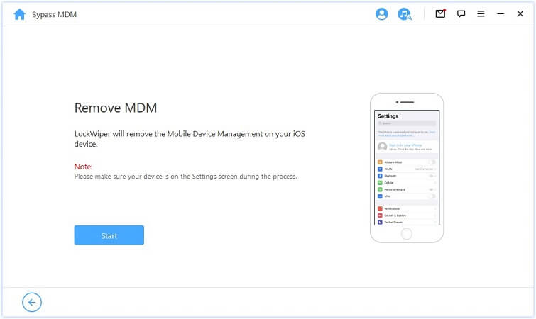 remove mdm