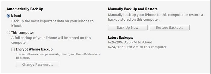  Fully Restore Your iPhone to A Relevant iTunes Backup