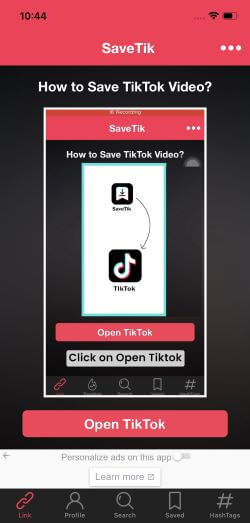 savetik app for iphone