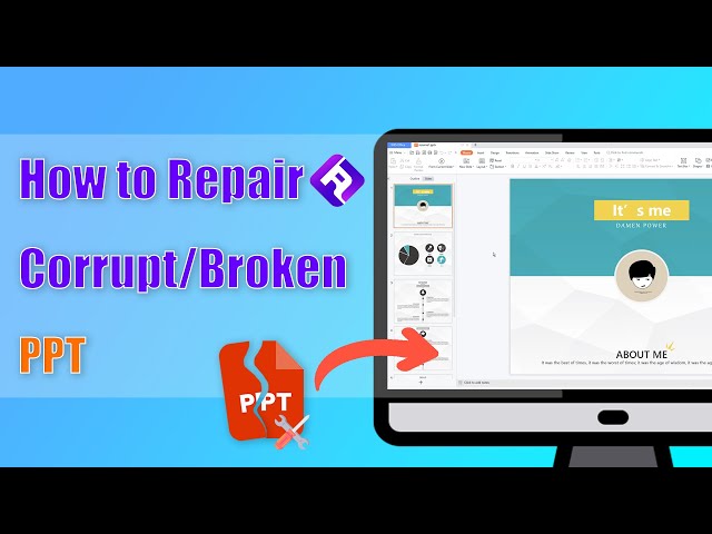 how to fix corrupted powerpoint files