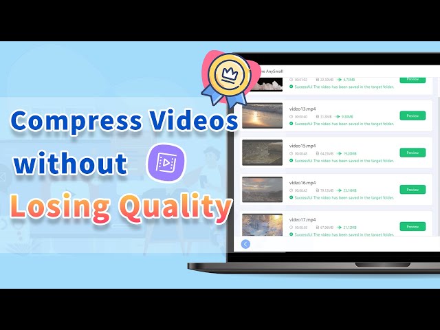 how to compress videos without losing quality