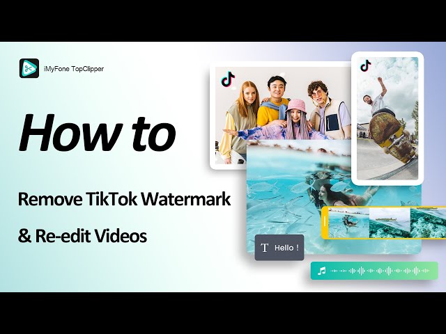 topclipper remove tiktok watermark