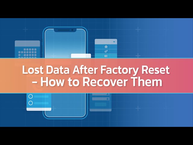 Lost Data After Factory Reset - How to Recover Them (iOS)