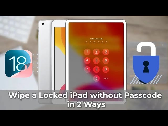 how to factory reset a locked ipad without password