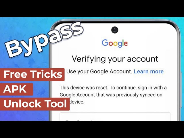 how to bypass google lock