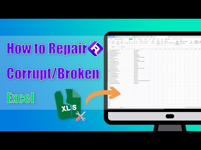 how to repair corrupted excel files