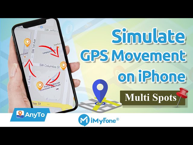 How to simulate gps movement on iphone