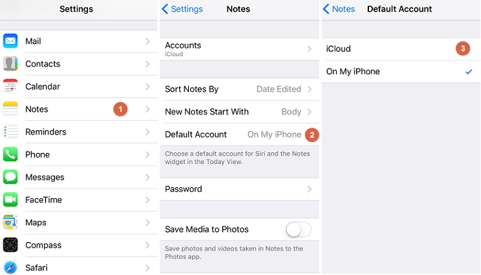  Your device is storing your notes locally