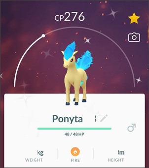 Shiny Ponyta