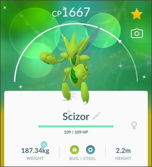 Shiny Scizor