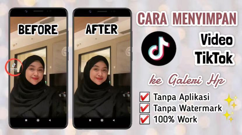 simpan tiktok video tanpa tanda air