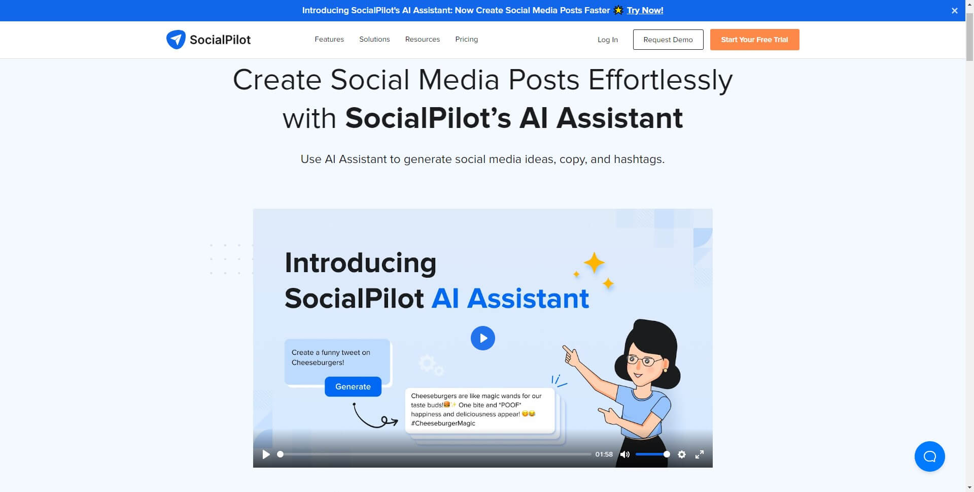 social media management tool- SocialPilot