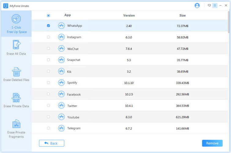 large files interface