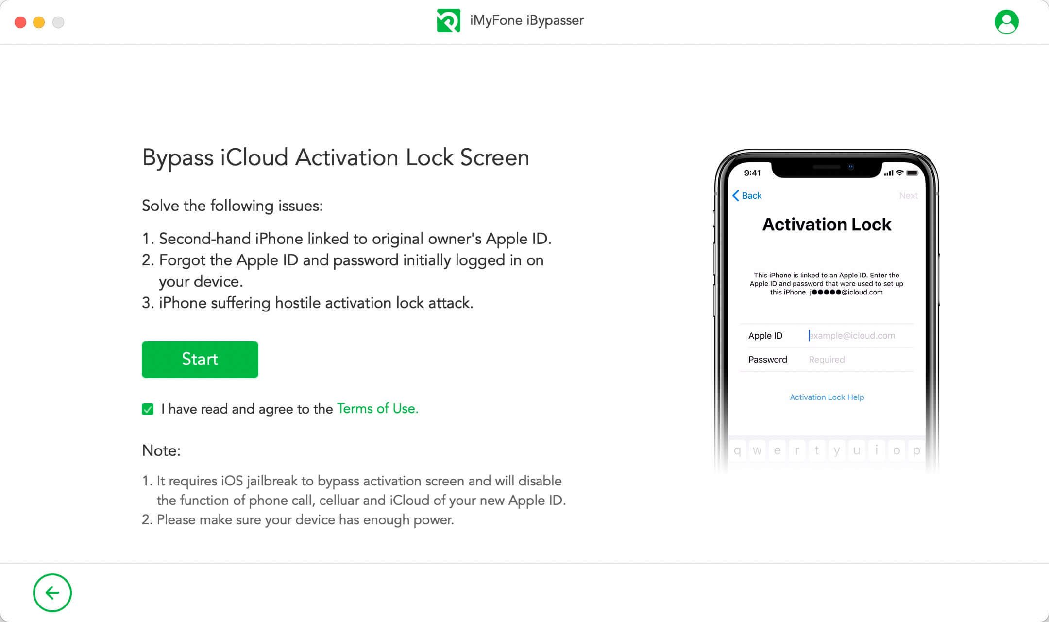 start bypassing icloud lock