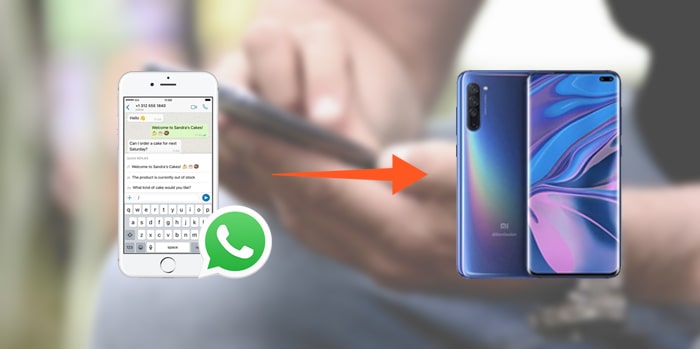 how to transfer whatsapp from iphone to xiaomi mi 12