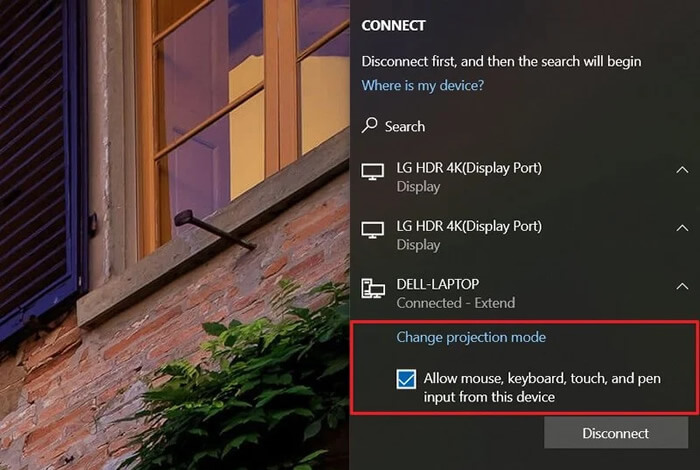 turn windows 10 to wireless display