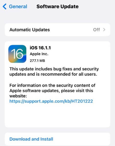 update to iOS 17/18