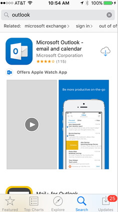 use-outlook-app-on-iphone