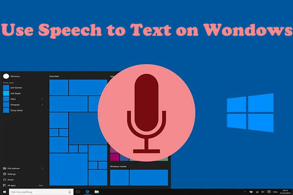 windows speech to text