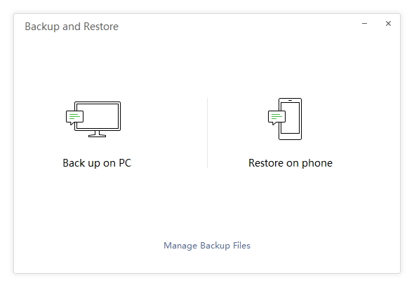 Transfer WeChat Backup File To Computer