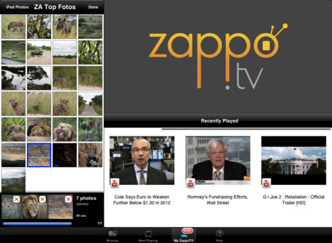 zappo tv