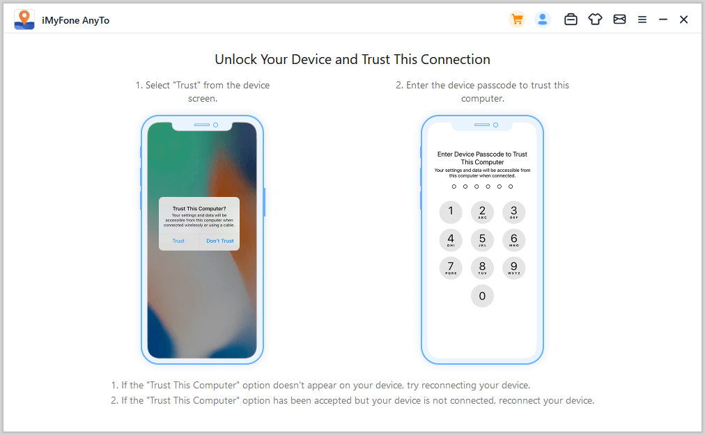 connect ios device