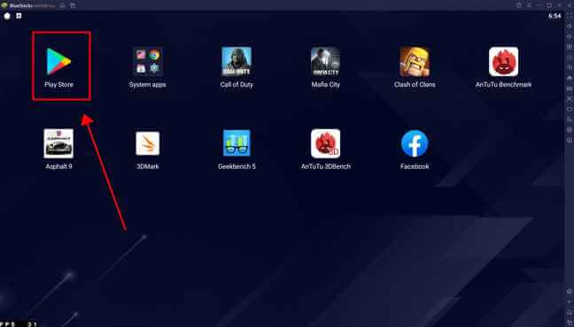 bluestacks play store