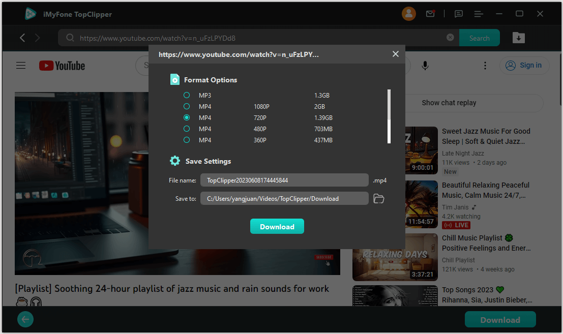 select resolution topclipper windows