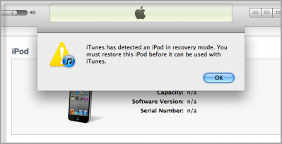 fix how to unlock ipod without password