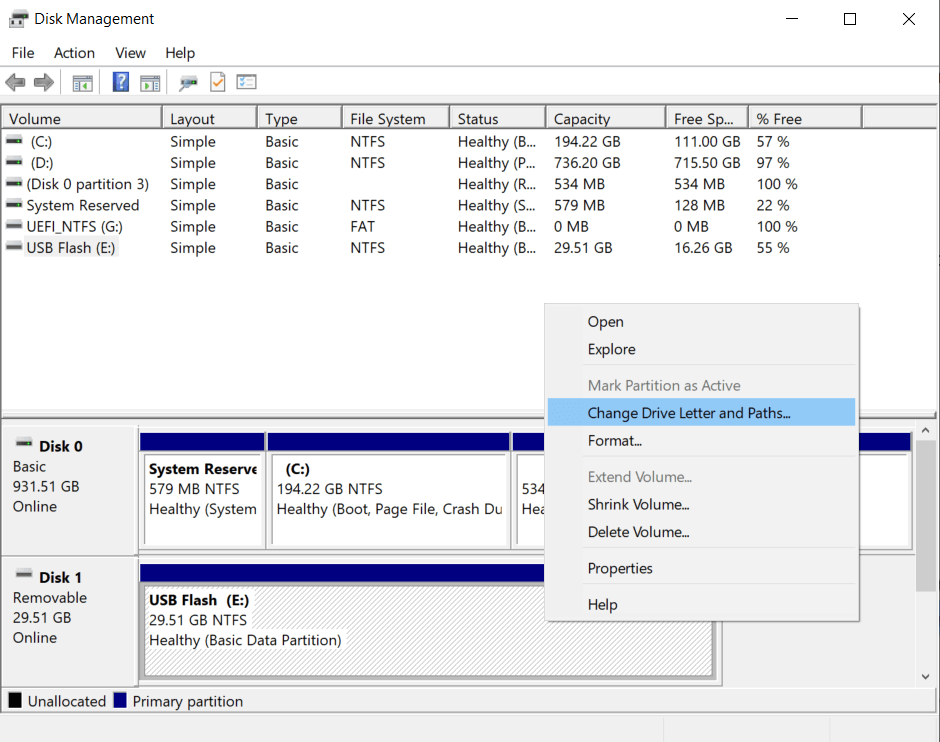 disk management windows