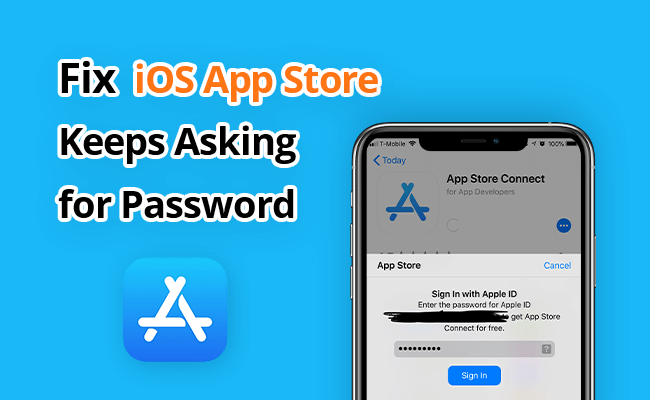 app store keeps asking for password