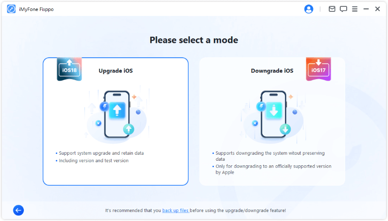 fixppo upgrade ios