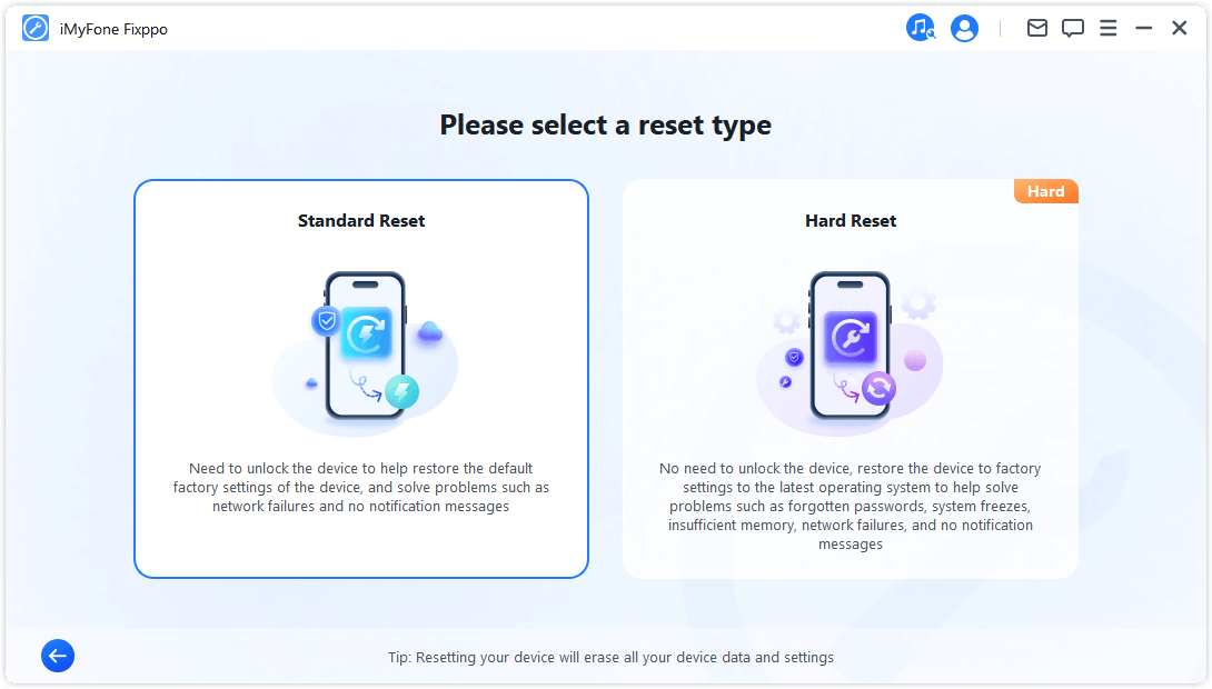 fixppo reset idevices