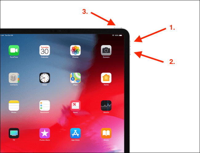 force restart ipad