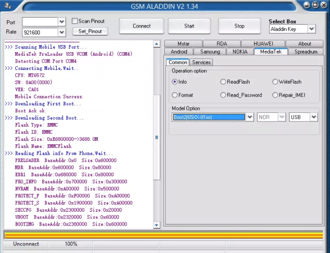 gsm alladin frp bypass tool